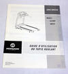 Manual, Manipulate&Assembly, French, TM606 - Product Image Manual, Manipulate&Assembly, French, TM606 - Product Image