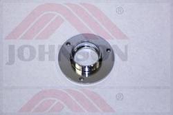 Housing, Fix Bearing, SS41, Zn Plate, RB35, - Product Image