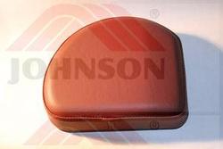 LEG PAD, LEFT, PU, CLAY RED - Product Image