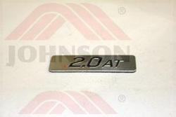 Sticker;AL;2.0AT?Sqyare;TM329 - Product Image