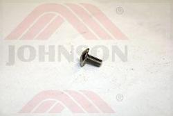 SCREW, BH, M5X0.8PX10L, PH, G8.8, NKL, - Product Image