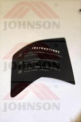 Decal, Console, Instructions-1.3T - Product Image