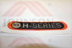 Sticker, Cover, Front, Semi-Assembly, Model, RB20 - Product Image