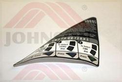 Decal, Instructions - Product Image