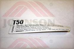 Decal, POP Info - Right - Product Image