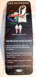 InstructionLabel, French, GM08KM-G3 - Product Image