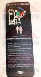 InstructionLabel, French, GM03KM-G3 - Product Image