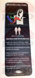 InstructionLabel, French, GM09KM-G3 - Product Image
