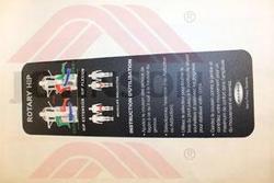 InstructionLabel, A, French, GM22KM-G3 - Product Image