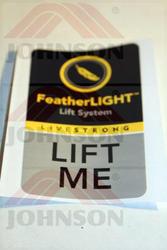 STICKER, POP, END CAP , L, TM641 - Product Image