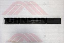 Lower Motor Cover Shield, D, PVC, BL, TM378 - Product Image