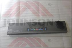 OVERLAY CONSOLE ASSEMBLY PLATINUM - Product Image