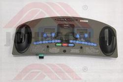 Upper Console Cover Set, English, TM55D, SB - Product Image