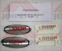 A5x-07 Snap Badge & Decal Kit - Product Image