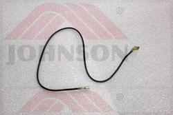 WIRE, CTRL BOARD PWR, BLACK, 550, 14AWG, 250 - Product Image