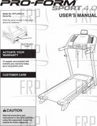 USERS MANUAL SPANISH - 