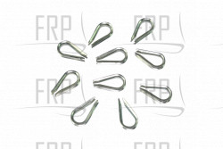 3/32-1/8" cable thimble - Product Image