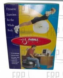 55cm(21in) Black FitBALL exercise ball - Product Image