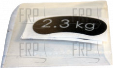 5POUNDS WEIGHT PLATE DECAL - Product Image