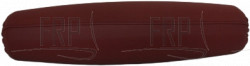 600 Round Pad, Red Clay - Product Image