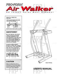 Owners Manual, PFMC77755 G01476AC - Product Image