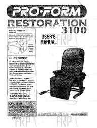 Owners Manual, PFRX31070 H02519-C - Product Image