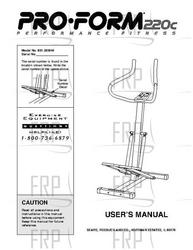 Owners Manual, 285840 149635- - Product Image