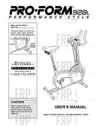 Owners Manual, 288221 154919- - Product Image