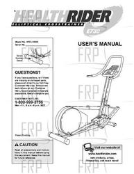 Owners Manual, HREL1190 - Product Image