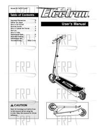 Owners Manual, MTSC11800 - Product Image