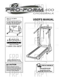 Manual, Owner's, 299510 - Product Image