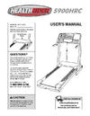 6016365 - Owners Manual, HRTL19910 178790- - Product Image
