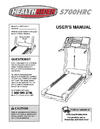 6016375 - Owners Manual, HRTL14910 178813- - Product Image