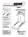 6017722 - Owners Manual, HRTL19911 182202 - Product Image