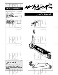 Owners Manual, MTSC11720 - Product Image