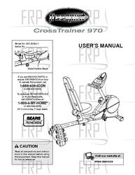 Owners Manual, PFCCEX39912,ECA - Product Image