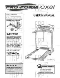 Owners Manual, PFTL55820 187862- - Product Image