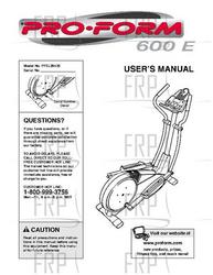 Owners Manual, PFEL39420 - Product Image