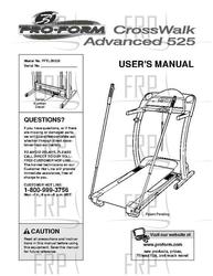 Owners Manual, PFTL59120 189581- - Product Image