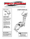 6020797 - Owners Manual, PFEL39014 - Product Image