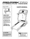 6024867 - Owners Manual, PFTL79021 198966- - Product Image