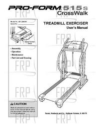 Owners Manual, 294040 203761- - Product Image