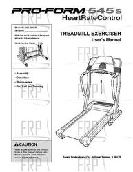 Owners Manual, 294250 204460- - Product Image