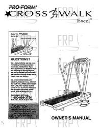 Owners Manual, PFTL20250 - Product Image