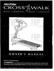 Owners Manual, DR705027/PF705027 - Product Image