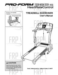 Owners Manual, 294063 213384- - Product Image