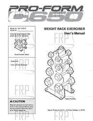 Owners Manual, 147010 - Product Image