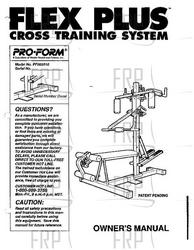 Owners Manual, PF085010 - Product Image