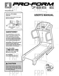 Manual, Owner's,PFTL785081 - Product Image