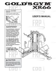 Owners Manual, GGSY69530,PWN - Product Image